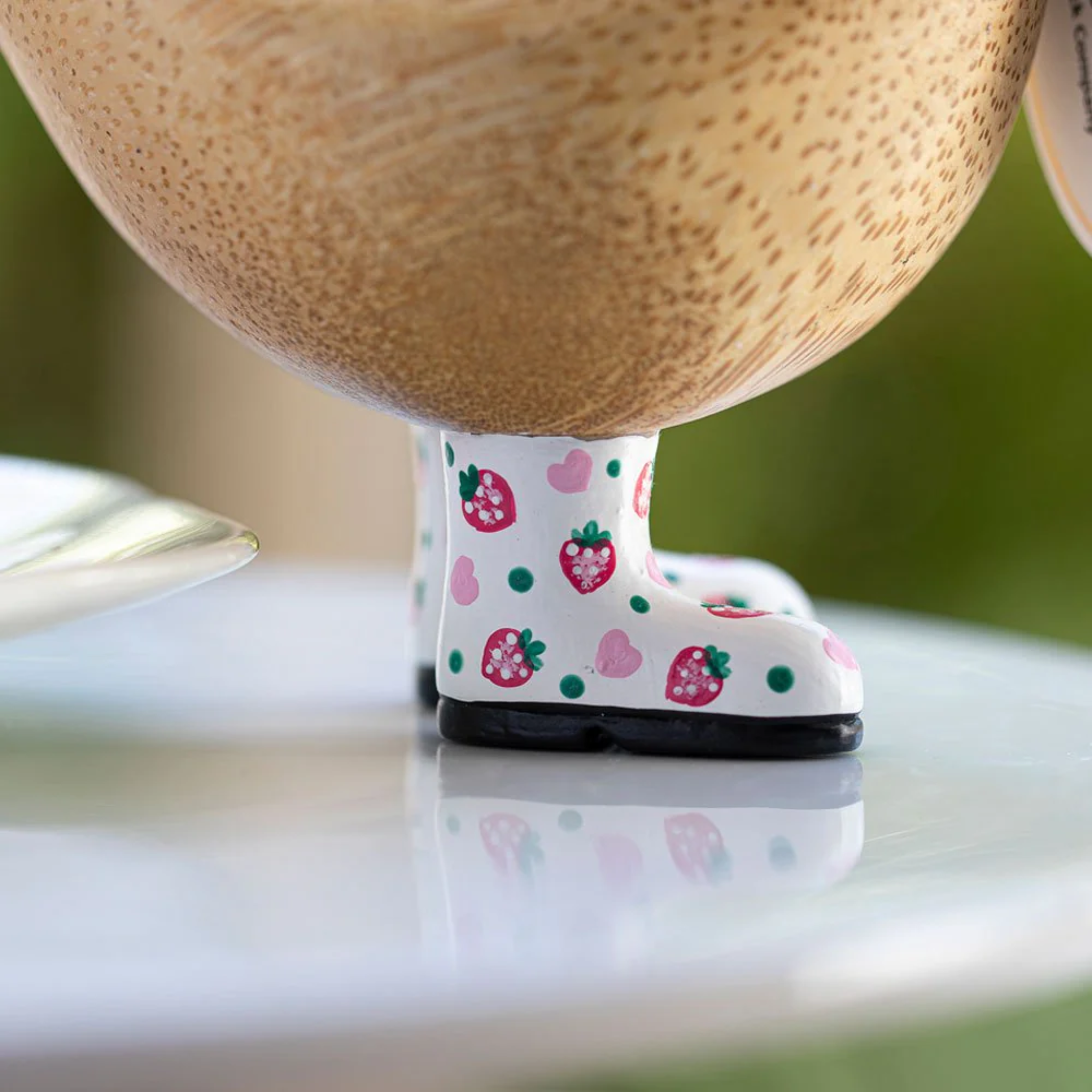 Wooden Ducky Strawberry Boots