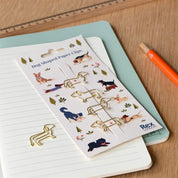 Set of 5 Shaped Paper Clips Dog Park