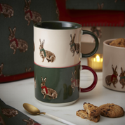 Heritage Hare Stacking Mug Cream