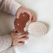 Crochet Mushroom Rattle