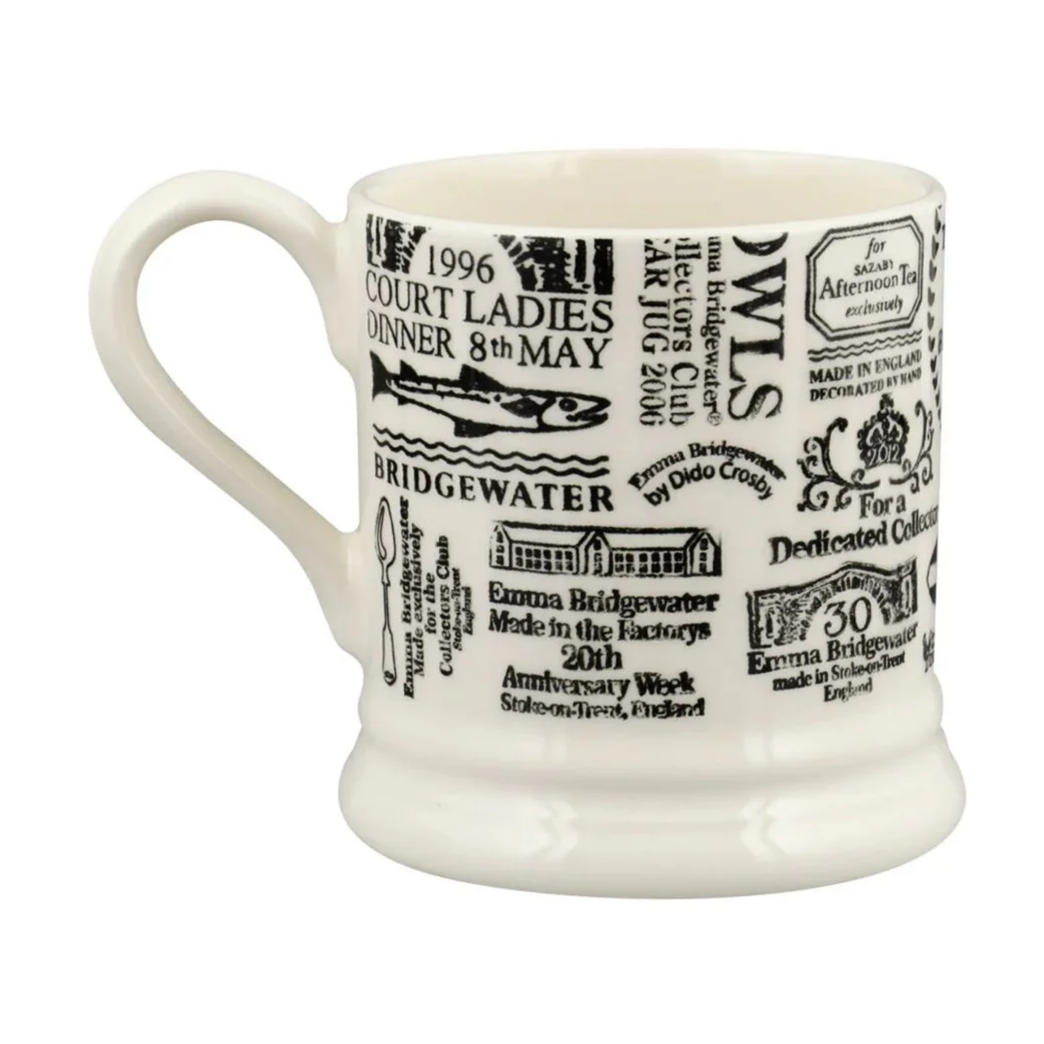 Backstamps From 40 Years 1/2 Pint Mug