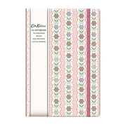 A5 Hard Cover Notebook Rose Stripe