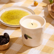 Bistro Candle Olive 8oz