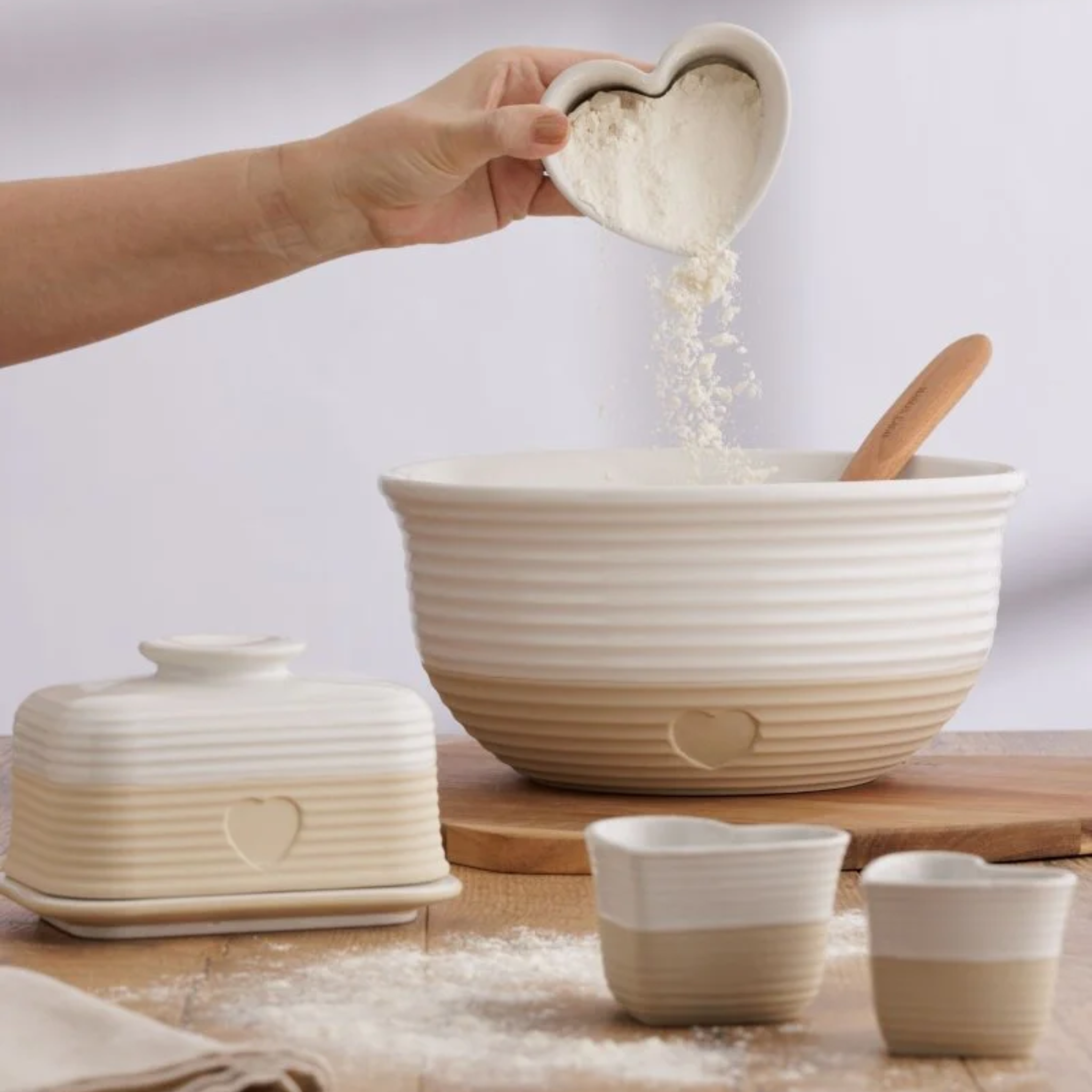 Rustic Charm Set Of 3 Measuring Cups