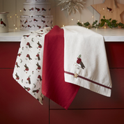 Robin's Retreat 3 Pack Of Tea Towels