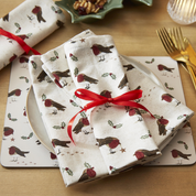Robin's Retreat Set Of 4 Napkins