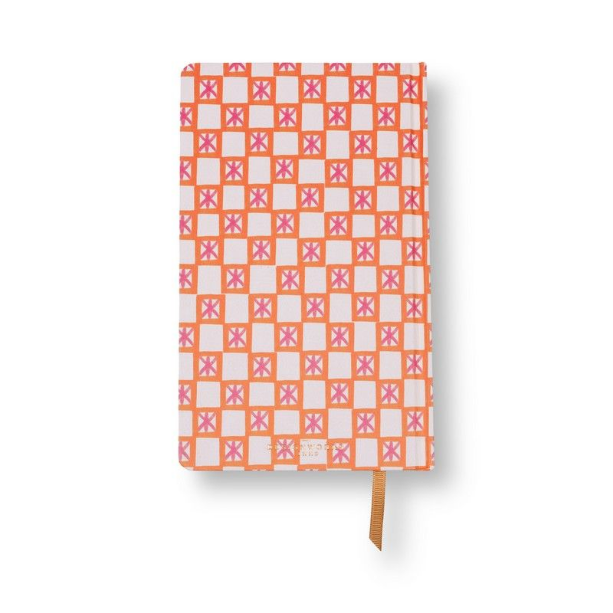 Tulip Bound Journal Orange Check