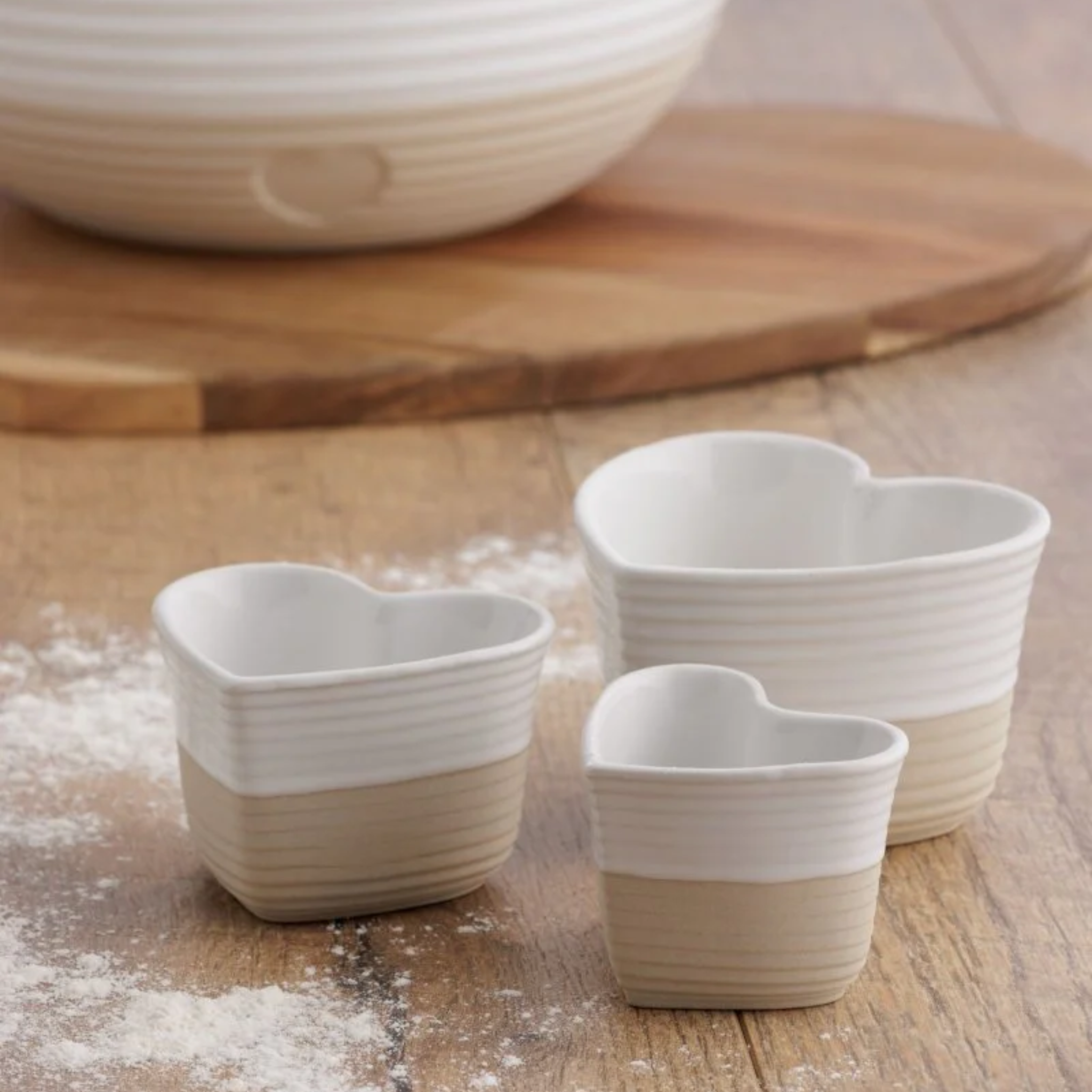 Rustic Charm Set Of 3 Measuring Cups