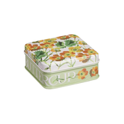 Flowers Small Square Pocket Tin Buttercup