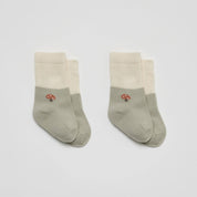 Set Of 2 Socks Mushroom