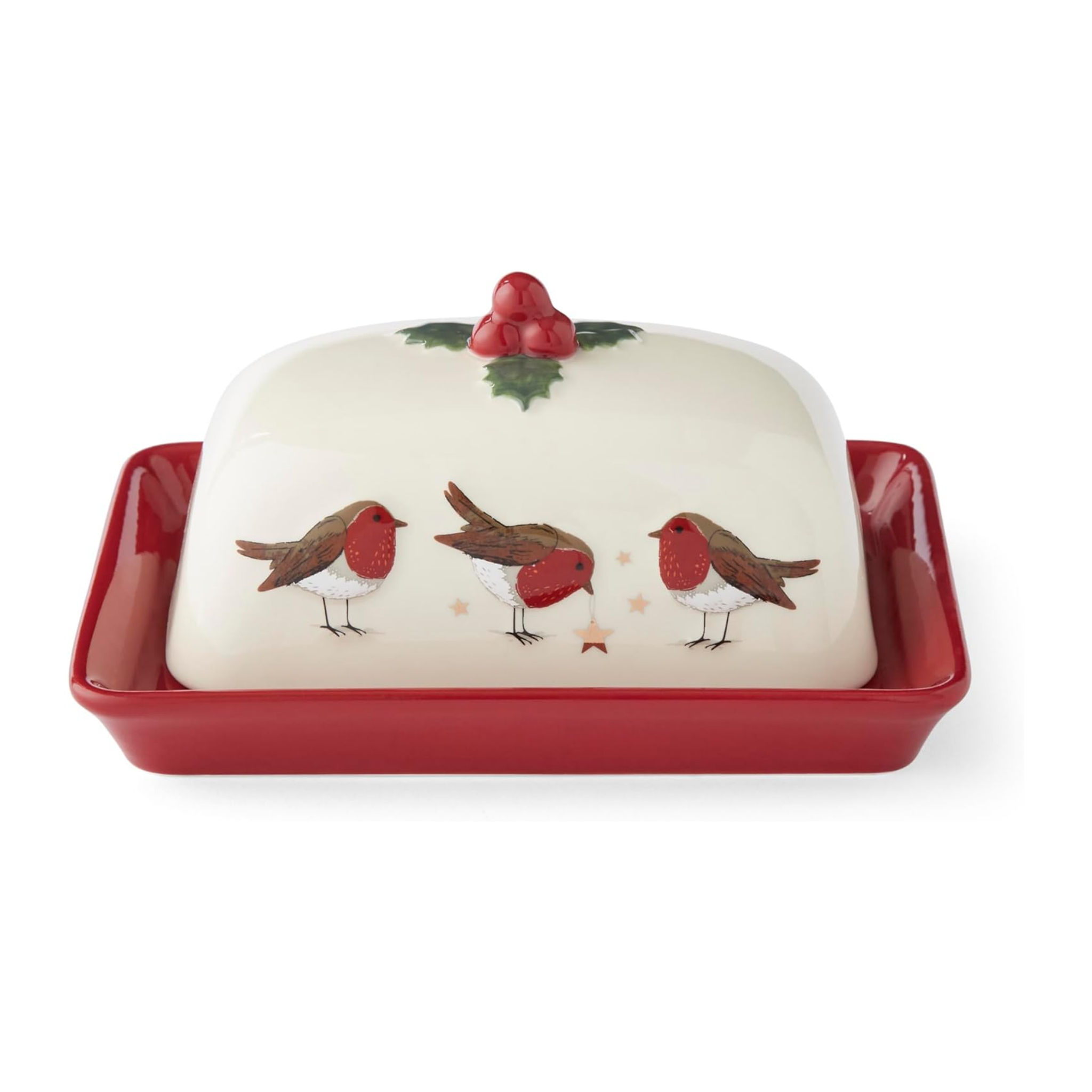 Robin's Retreat Butter Dish