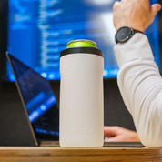 Big Can Cooler White