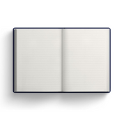 A5 Premium Hard Cover Notebook Painted By Numbers Lilac