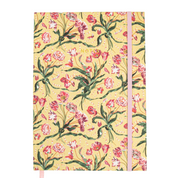 A5 Hard Cloth Cover Notebook Floral Fancy