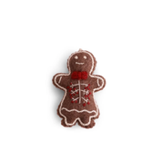 Felt Christmas Gingerbread Girl Decoration