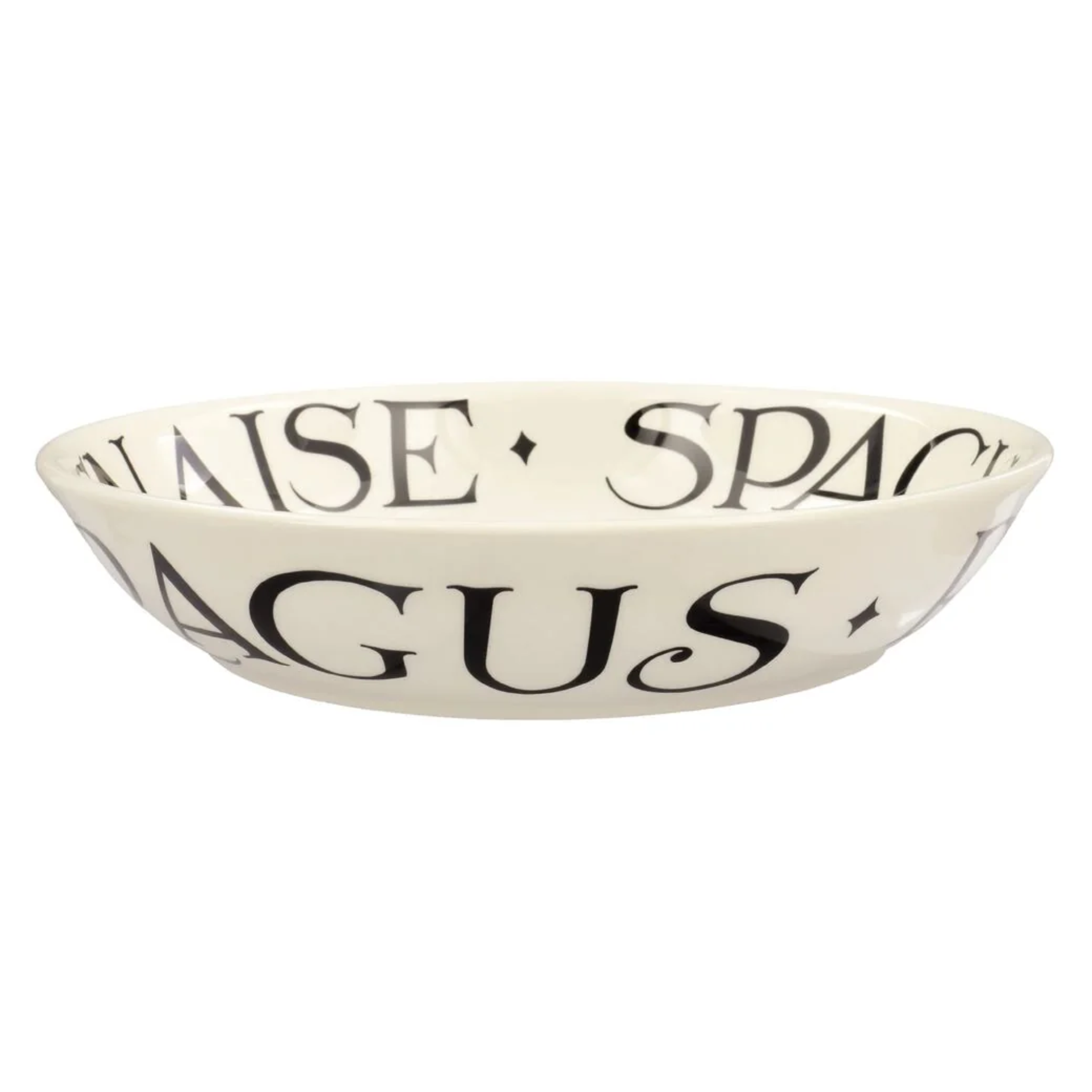 Black Toast Bolognese Medium Pasta Bowl