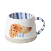 RGA x Carolyn Gavin 4 Dogs & A Cat Fred Mug