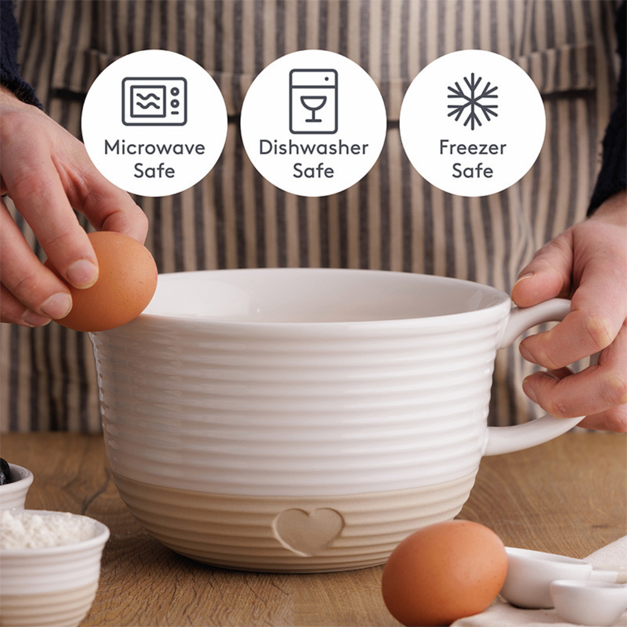 Rustic Charm Batter Bowl 2 Litre