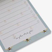 Bees Magnetic List Pad