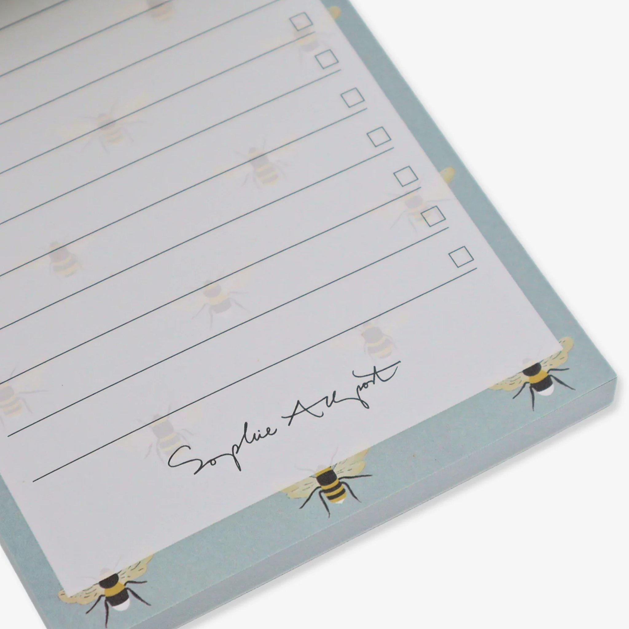 Bees Magnetic List Pad