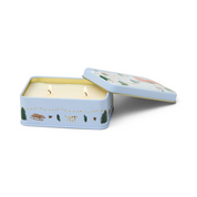 Holiday Tin Christmas Tree Farm Scene Vanilla Bean & Myrrh 5oz