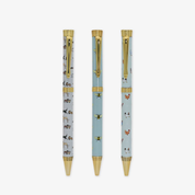 Signature Pens (Set of 3) Lay a Little Egg, Doggy Daycare and Bees