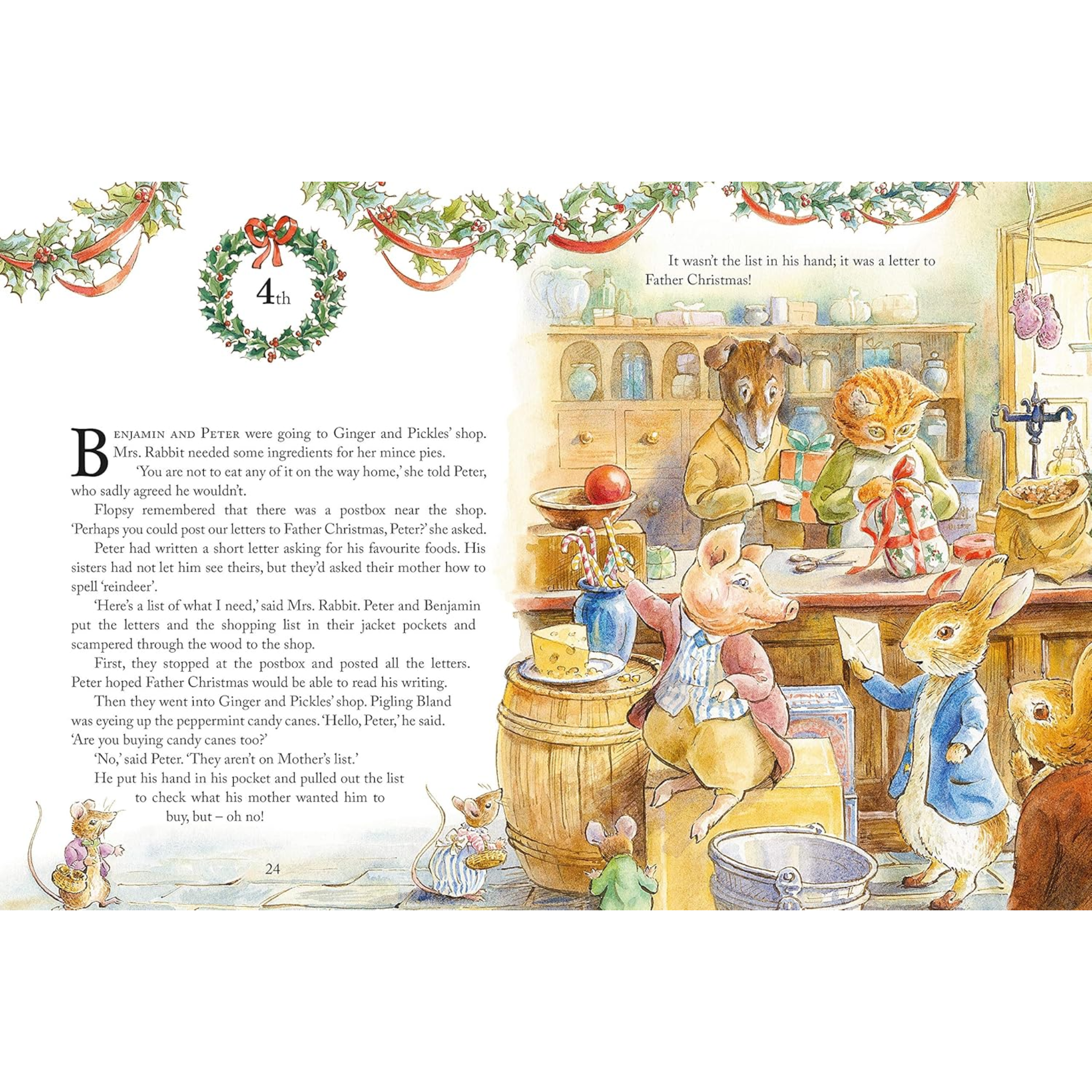 Peter Rabbit Christmas is Coming: A Christmas Countdown Book