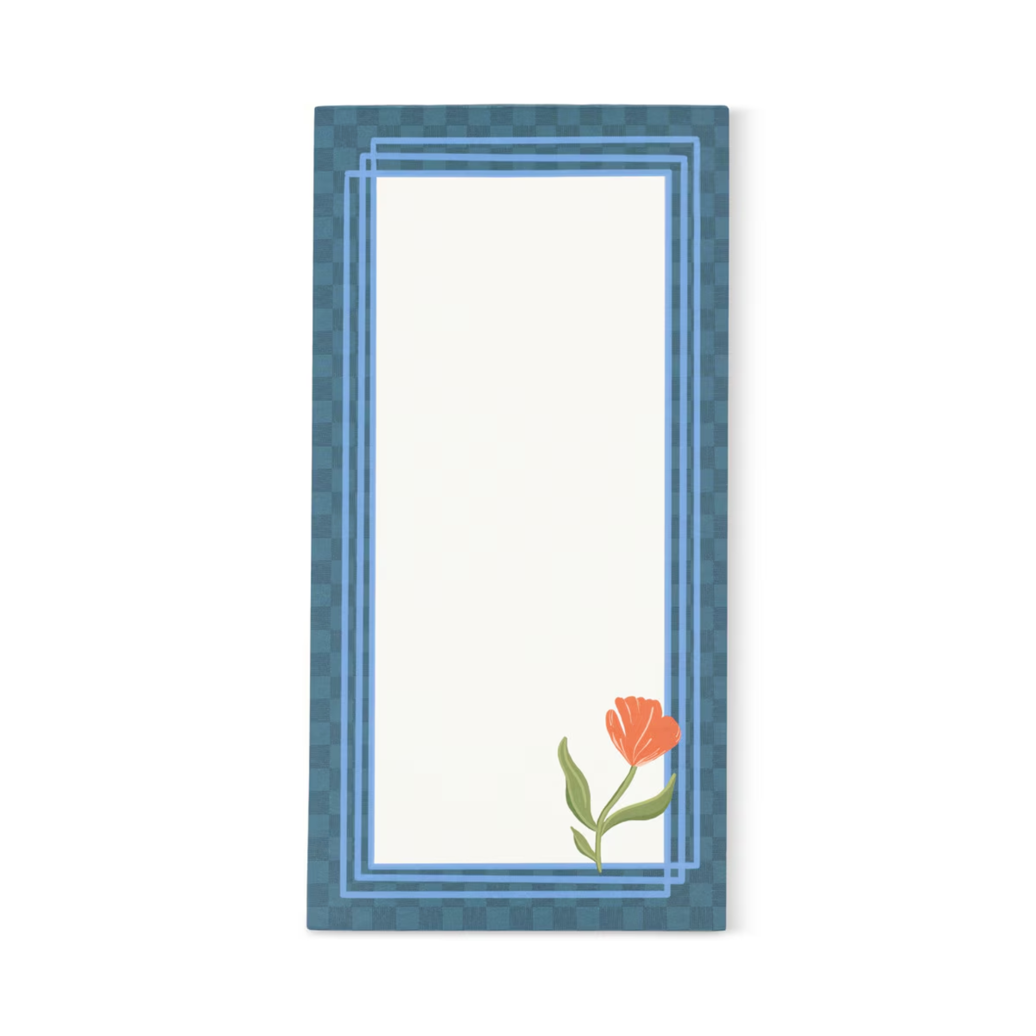 Floral List Pad Poppy