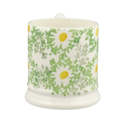 Flowers Green Daisy Fields 1/2 Pint Mug