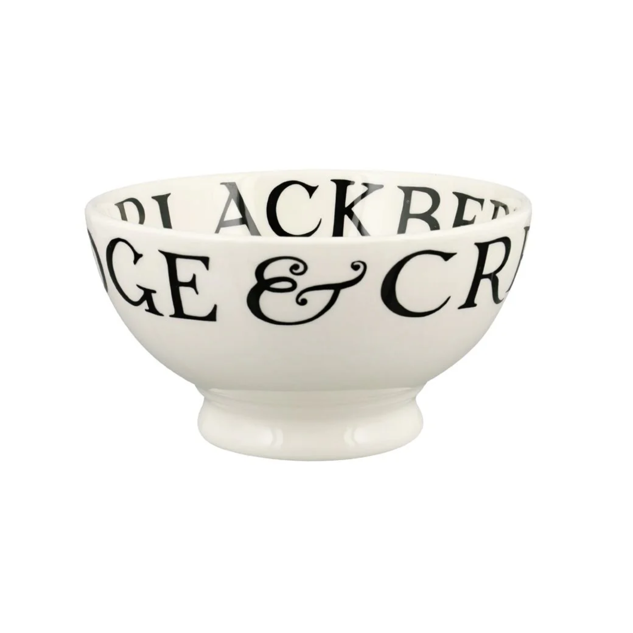 Black Toast French Bowl