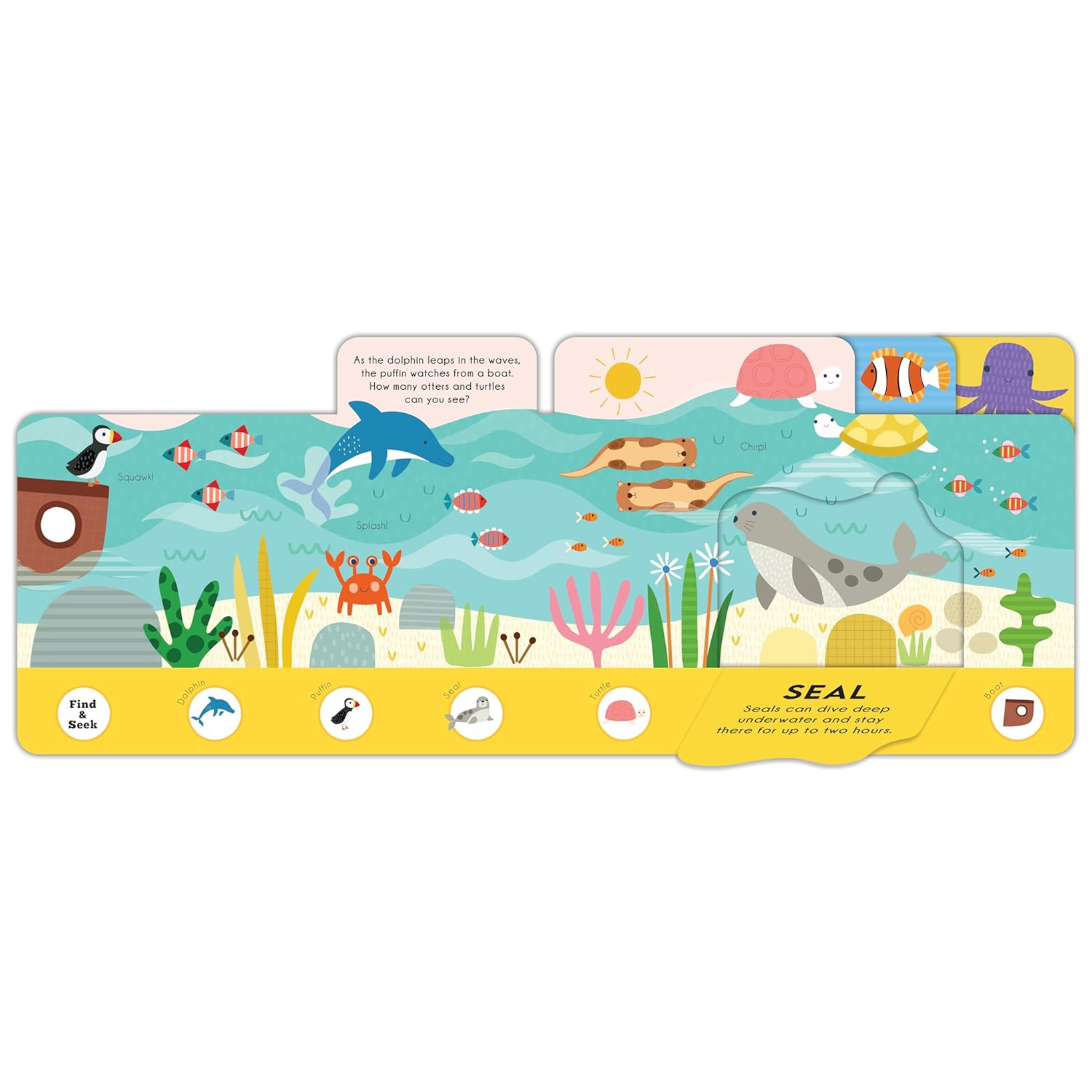 Find and Seek Ocean Explorers Board Book