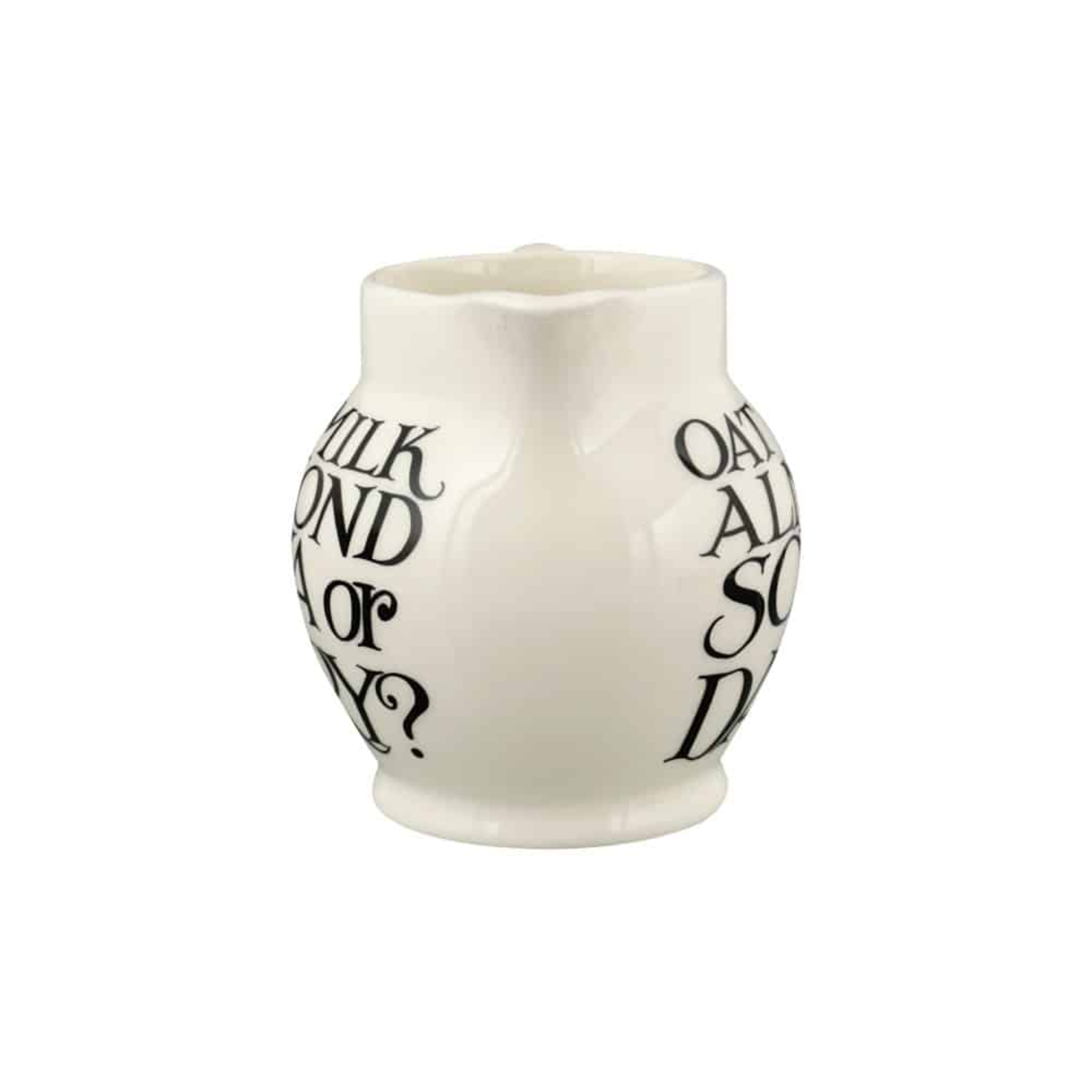 Black Toast Soya Or Dairy 1/2 Pint Jug