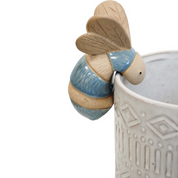 Bee Pot Sitter Blue