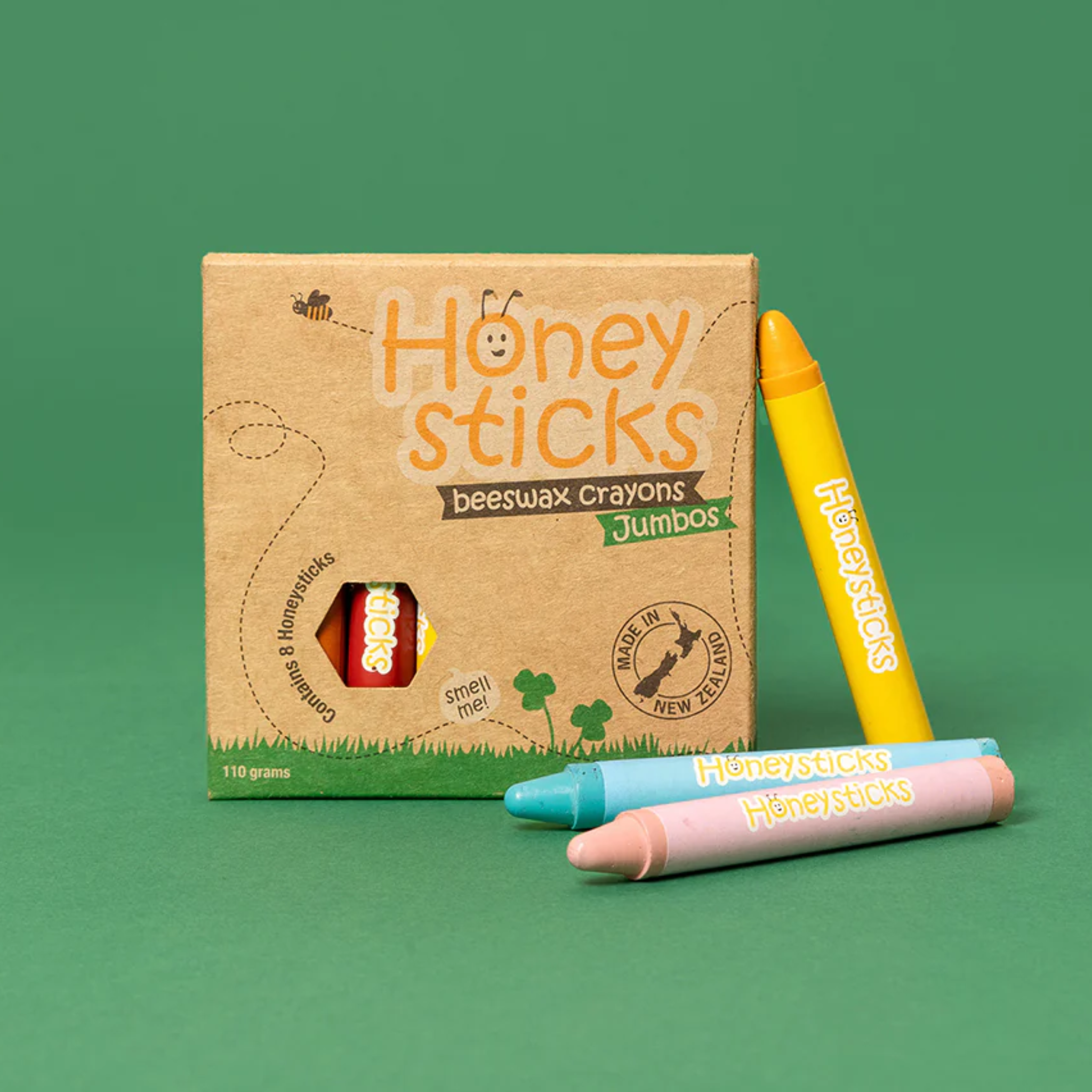 Honeysticks Beeswax Crayons Jumbo Thins