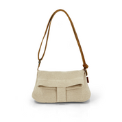 Natural Cross Body Bag Beige