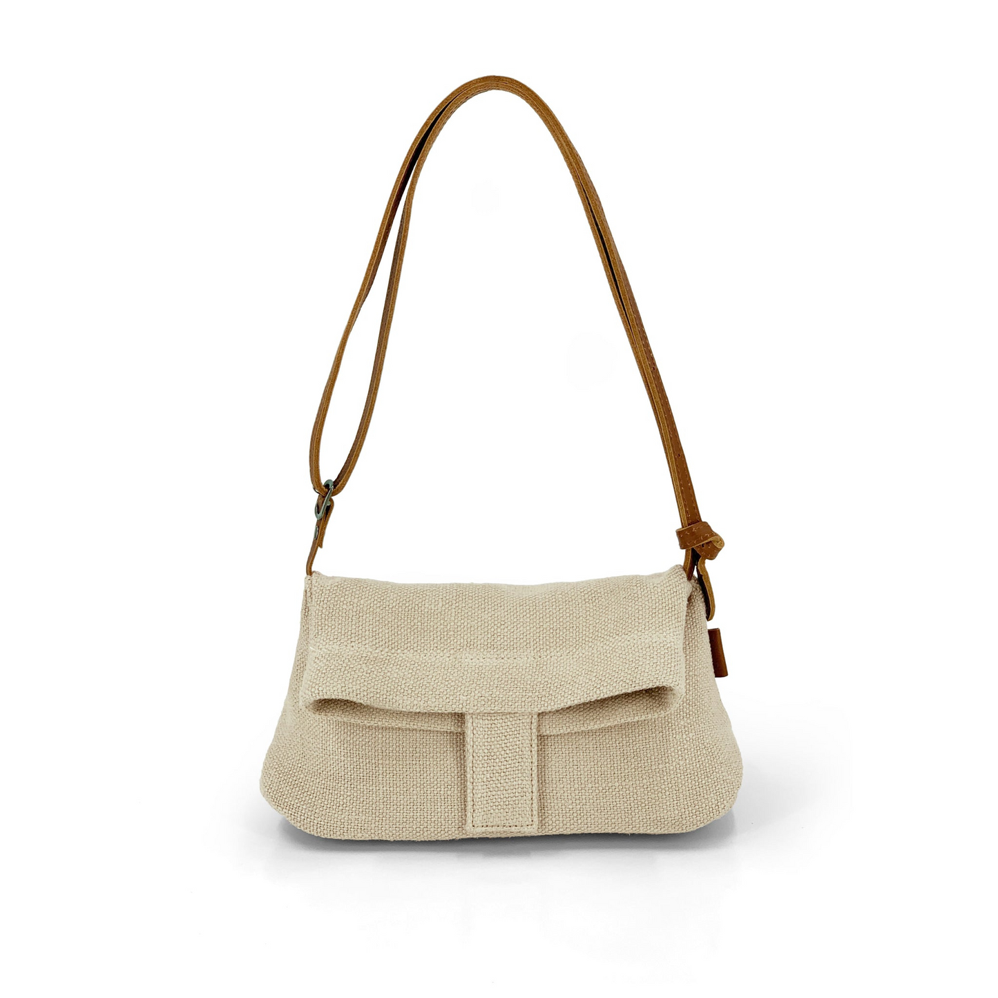 Natural Cross Body Bag Beige