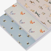 Signature A6 Notebooks (Set of 3) Lay a Little Egg, Doggy Daycare and Bees