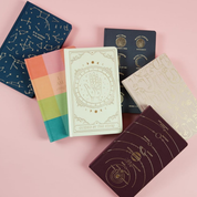 Bookcloth Journal Rainbow Check