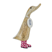 Spotty Boots Duckling Pink