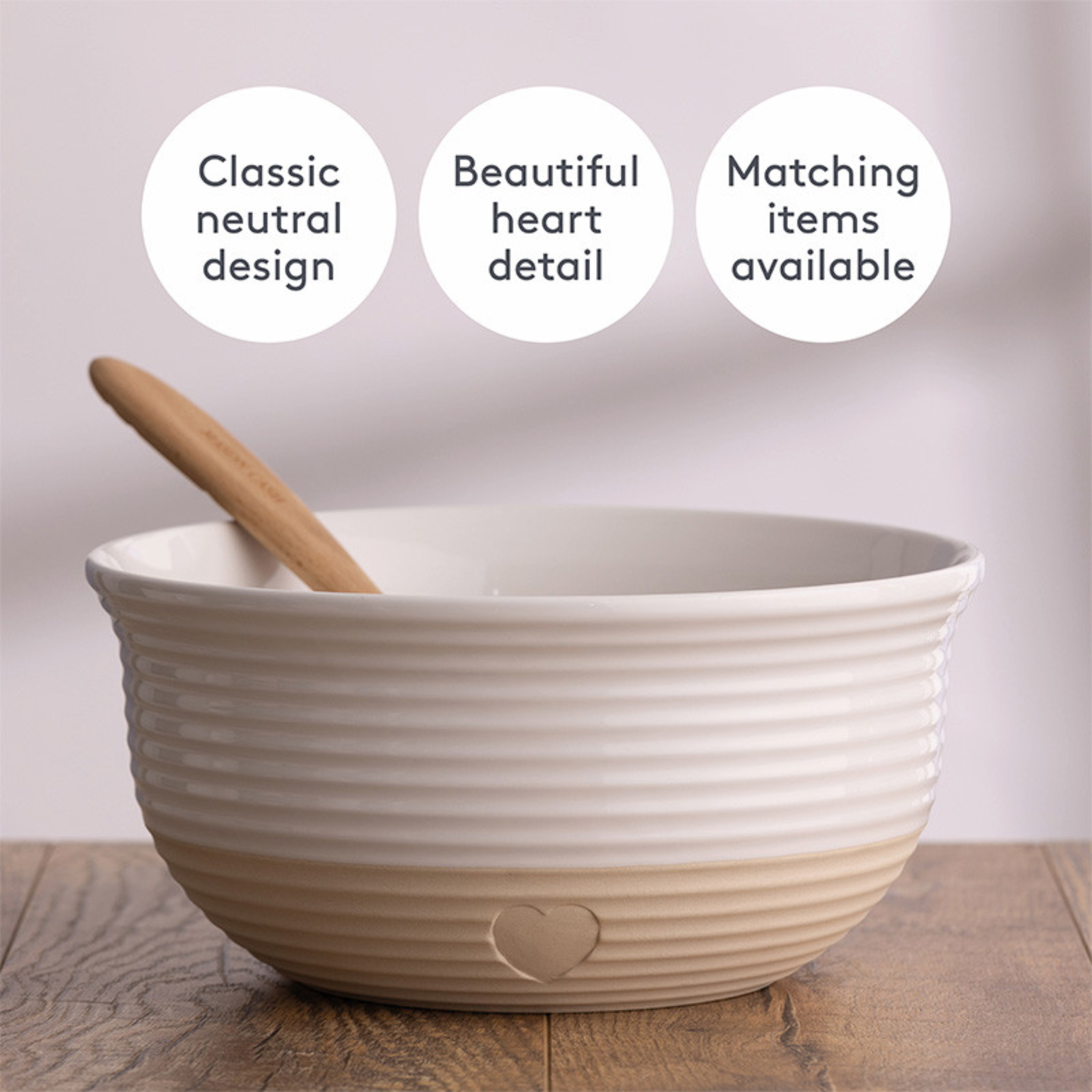 Rustic Charm Mixing Bowl 26cm / 3.5 Litre