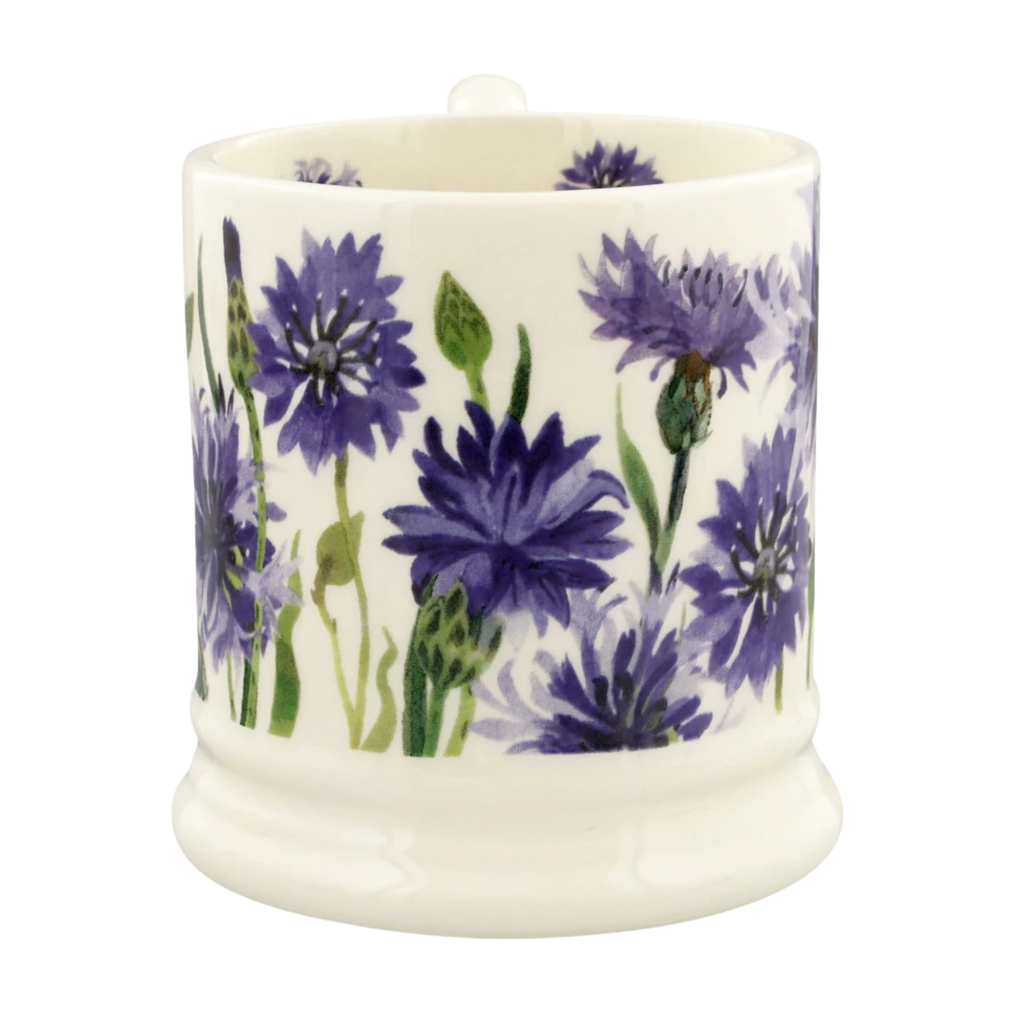 Flowers Cornflower 1/2 Pint Mug