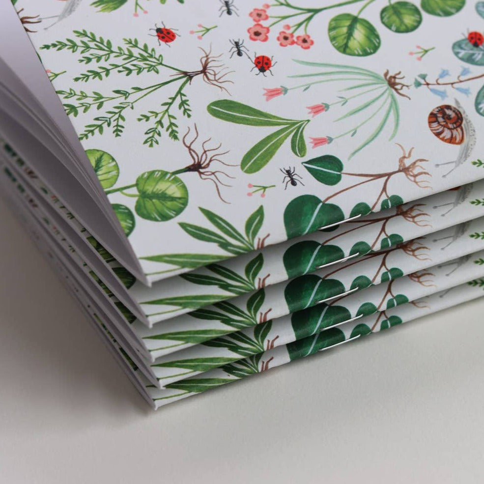 Green Botanical Journal Notebook