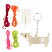 Stitch Your Own Keyring Sausage Dog