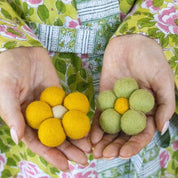 Felt Flower Fresheners Australian Countryside