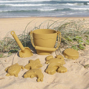 Silicone 8PC Bucket & Spade Set Sunshine