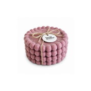 Felt Coaster Set Vintage Rose