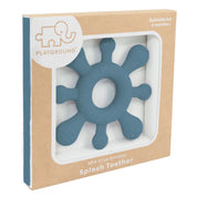 Silicone Splash Teether Steel Blue