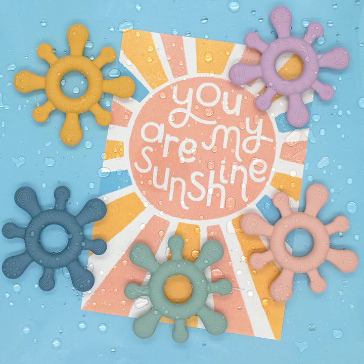 Silicone Splash Teether Sage