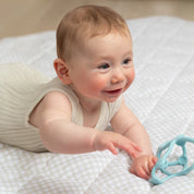 Silicone Teething Ball Light Blue