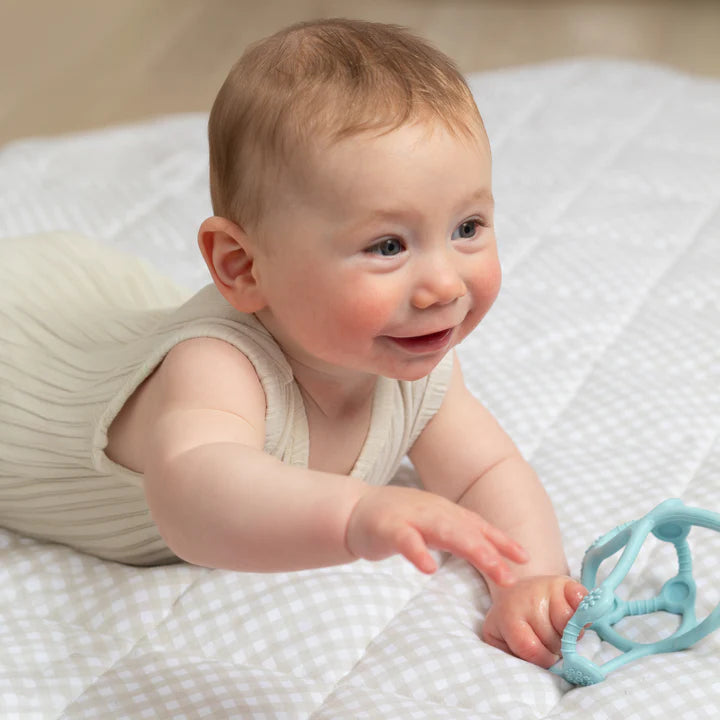 Silicone Teething Ball Light Blue